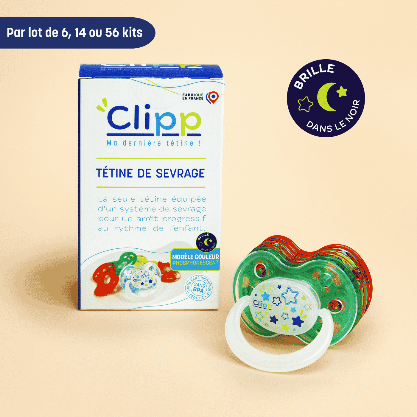 Lot of Clipp kits - Weaning teat - (color)